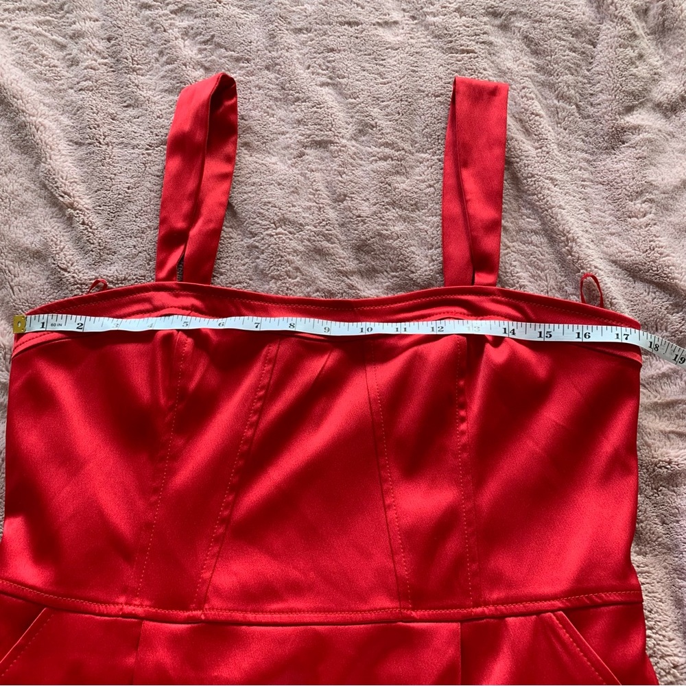 Express red mini dress - Picture 6 of 8